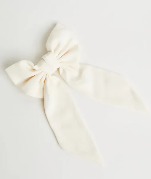 Bow Crepe Hair Clip