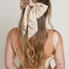Bow Satin Hair Clip