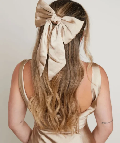 Bow Satin Hair Clip
