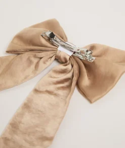 Bow Satin Hair Clip