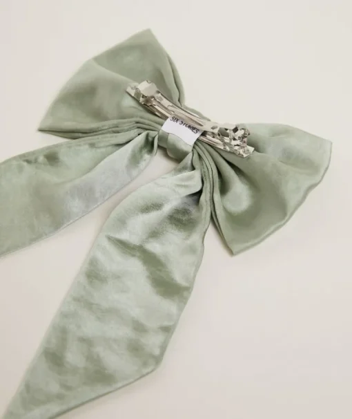 Bow Satin Hair Clip