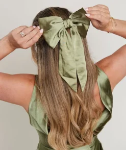 Bow Satin Hair Clip
