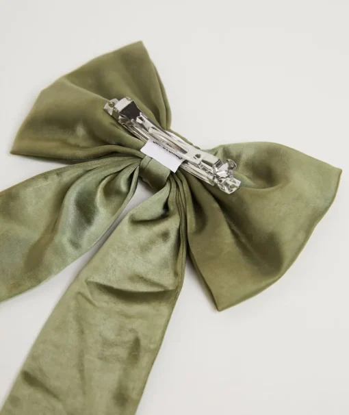 Bow Satin Hair Clip