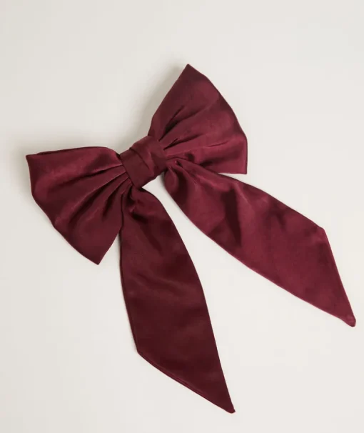 Bow Satin Hair Clip