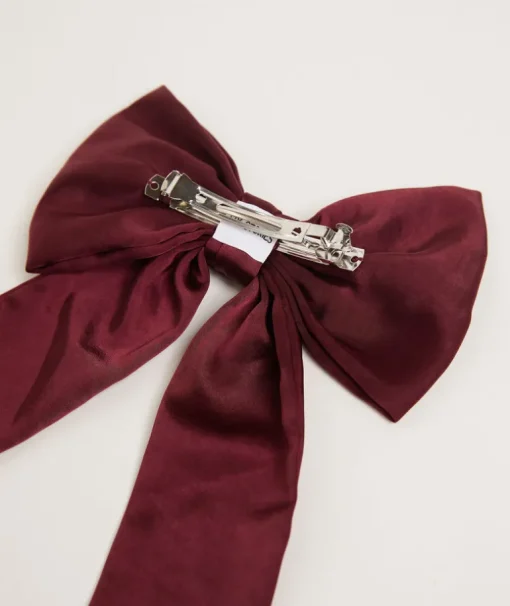 Bow Satin Hair Clip