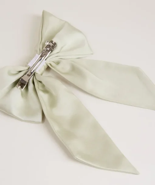 Bow Satin Hair Clip
