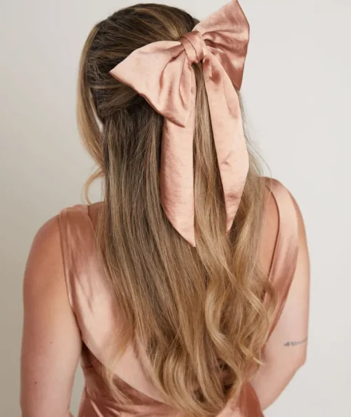 Bow Satin Hair Clip