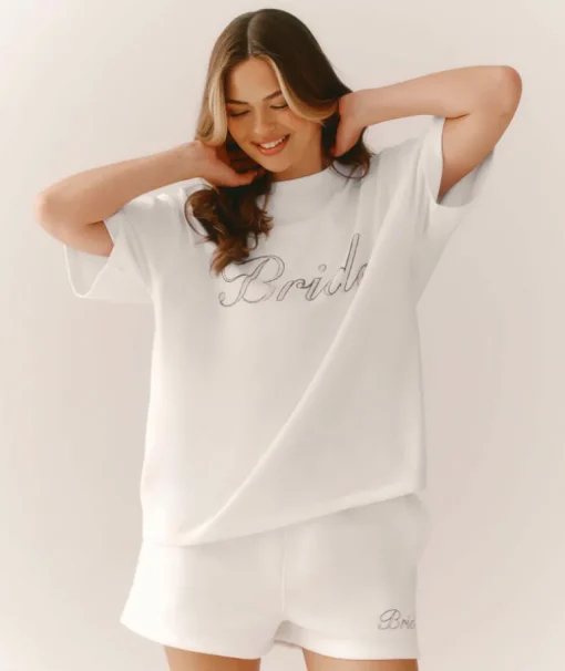 Bride Graphic Tee - White