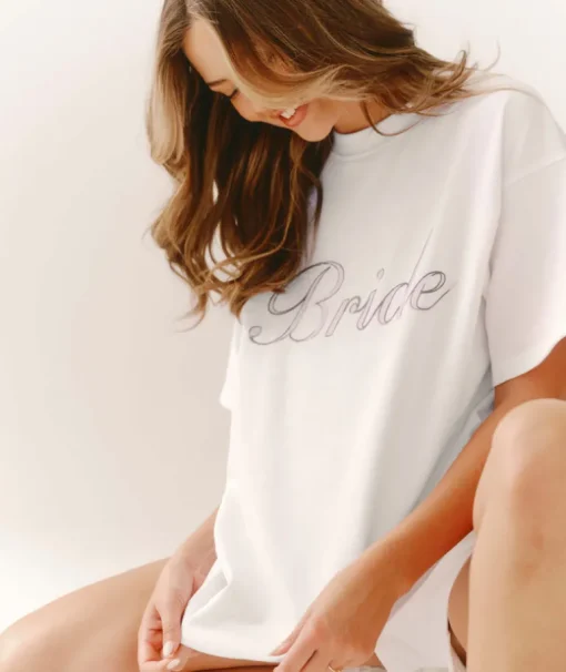 Bride Graphic Tee - White