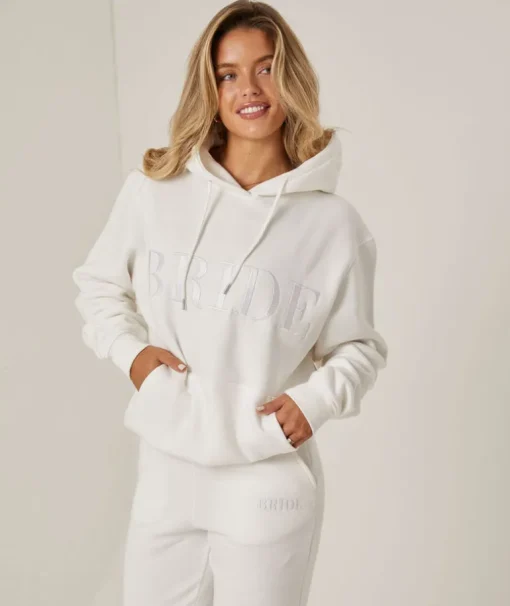 Bride Hoodie - White