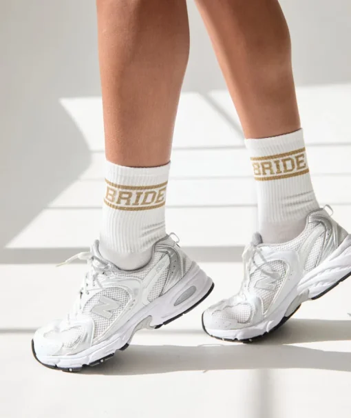 Bride Socks - Gold