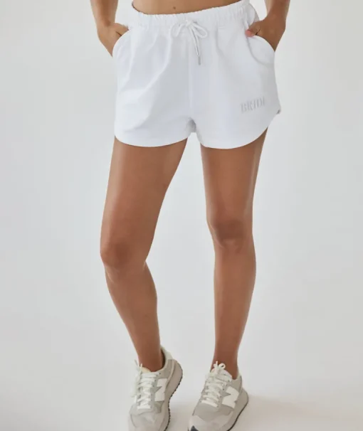 Bride Statement Shorts - White