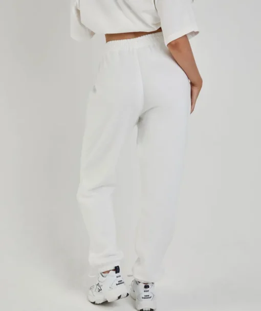 Bride Statement Sweatpants - White
