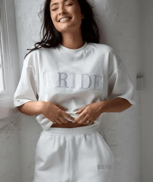 Bride Statement Tee - All White