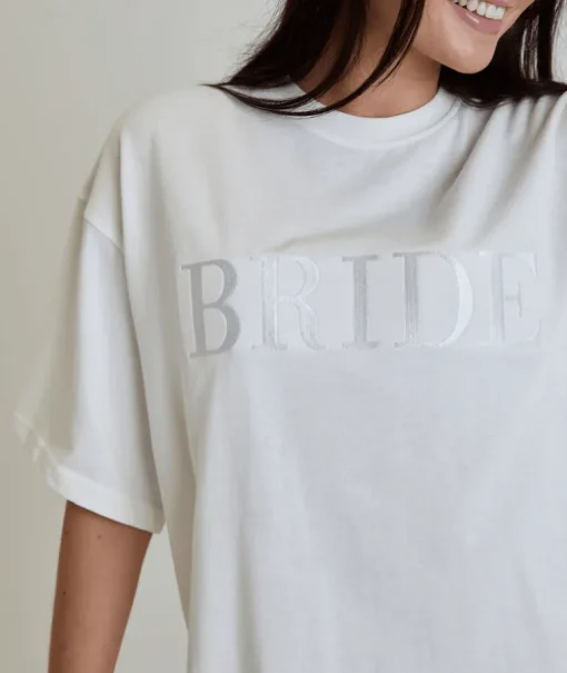 Bride Statement Tee - All White
