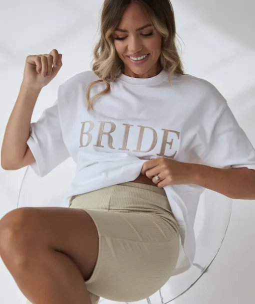 Bride Statement Tee - White