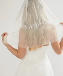 Bride To Be Tulle Veil