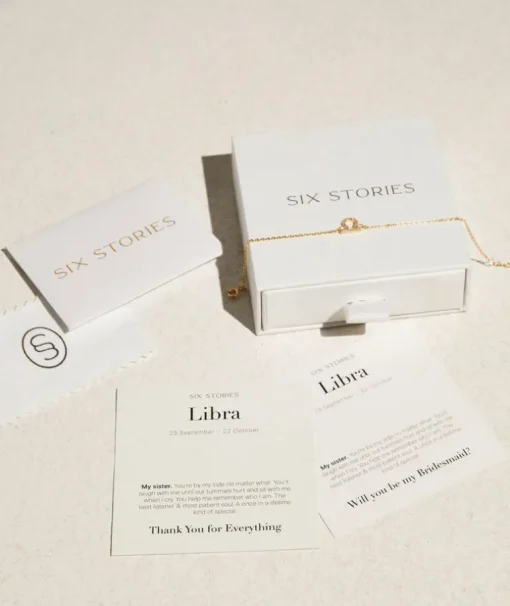 Bridesmaid Bracelet - Libra