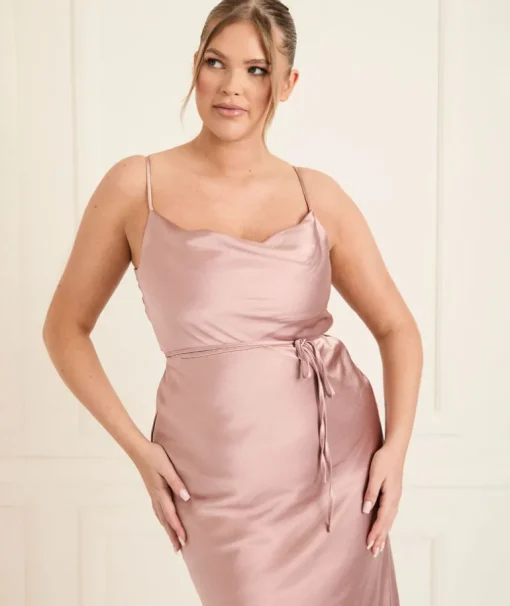 Bridesmaid Dress Satin Swatch Card