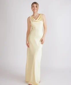 Bridesmaid Dress Satin Swatch Card