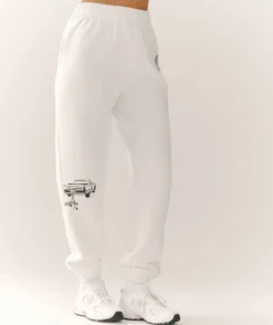 Destination Bride Graphic Sweatpants - White