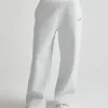 Double Waistband Joggers - Grey Marl