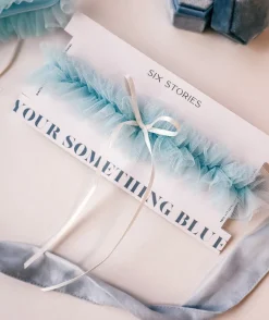 Garter - Pale Blue