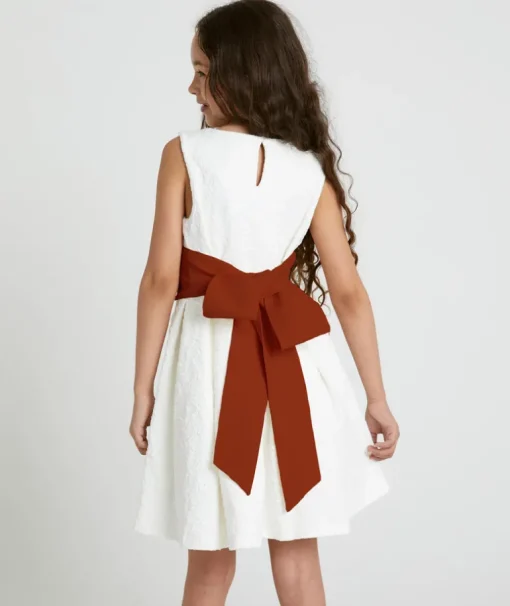 Girls Chiffon Tie Back Belt
