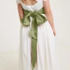 Girl's Satin Tie Back Belt
