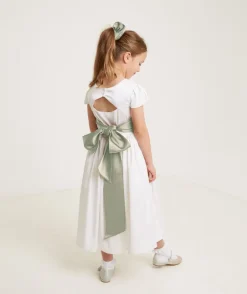 Girl's Satin Tie Back Belt