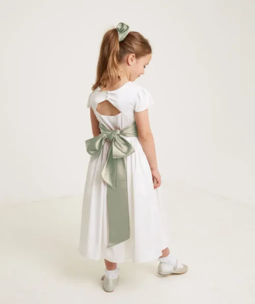 Girl's Satin Tie Back Belt