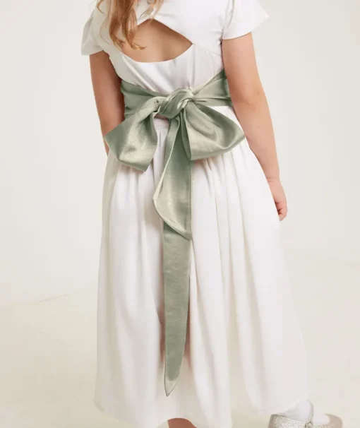 Girl's Satin Tie Back Belt
