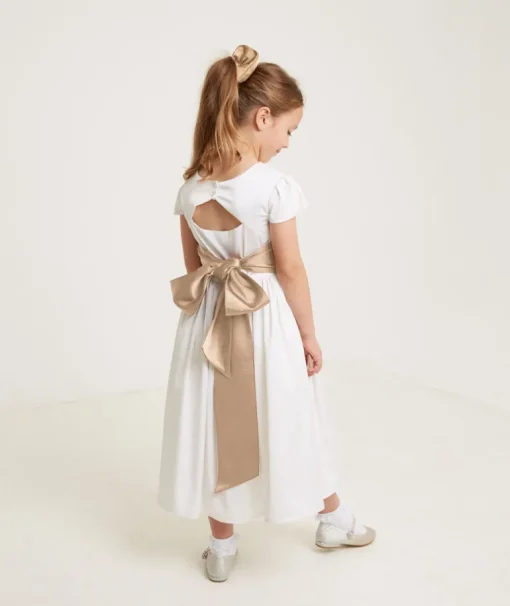 Girl's Satin Tie Back Belt