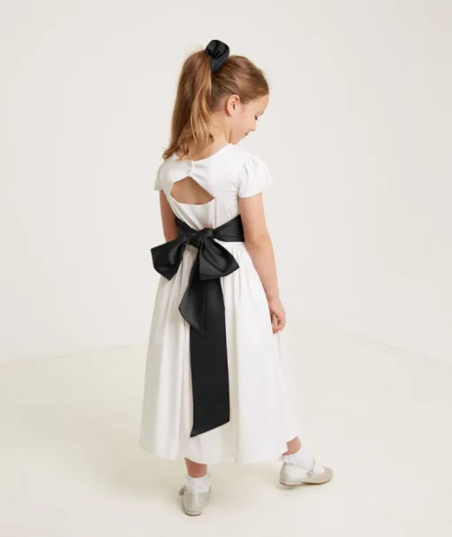 Girl's Satin Tie Back Belt
