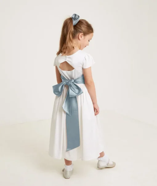Girl's Satin Tie Back Belt