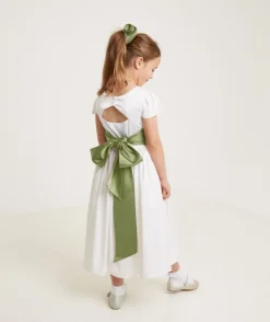 Girl's Satin Tie Back Belt