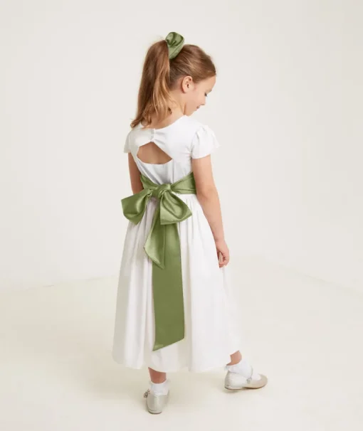 Girl's Satin Tie Back Belt