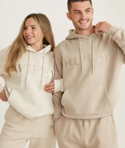 Hubby Hoodie - Stone