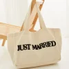 Just Married Tote Bag