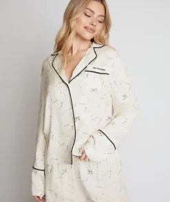 Limited Edition Long Sleeve Wide Leg Pyjama Set