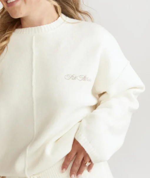 Limited Edition Oversized Knit Jumper - Cream