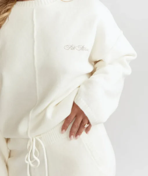 Limited Edition Oversized Knit Jumper - Cream
