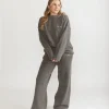 Limited Edition Relaxed Wide Leg Trousers - Grey