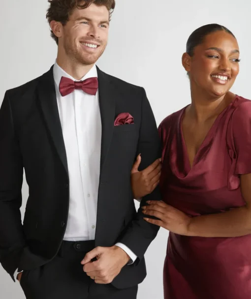 Men's Satin Bow Tie