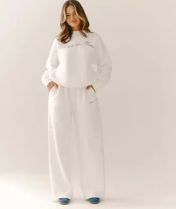 Miss to Mrs Sweatshirt - White