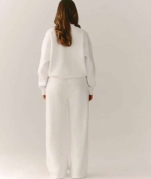 Miss to Mrs Sweatshirt - White