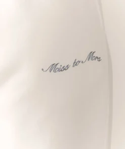 Miss to Mrs Wide Leg Sweatpants - White