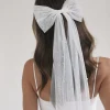 Pearl Bride Hair Bow