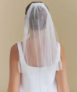 Pearl Tulle Veil