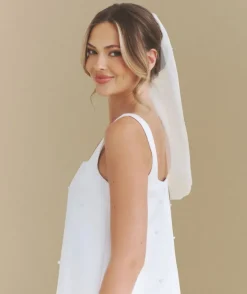 Pearl Tulle Veil